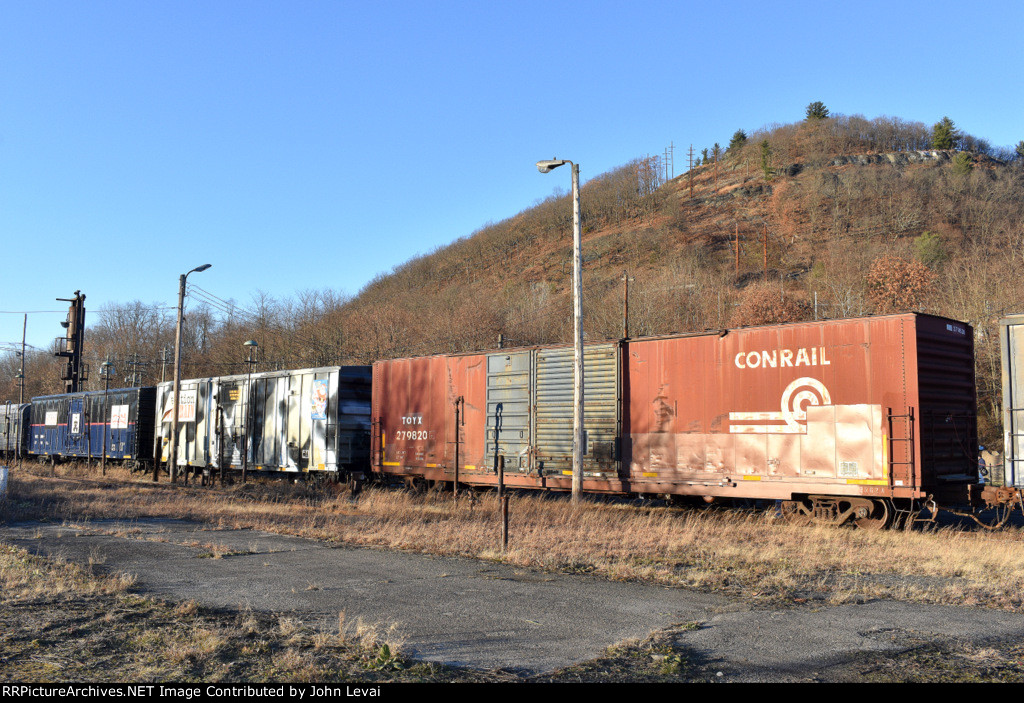 These Boxcars Here are supposed to be on Display at the Brand New Transportation Museum on this site